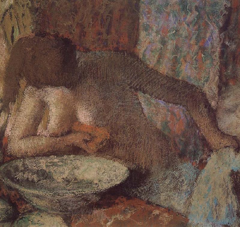 Edgar Degas Lady in the bathroom